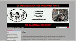 Desktop Screenshot of ajspeedshop.nl